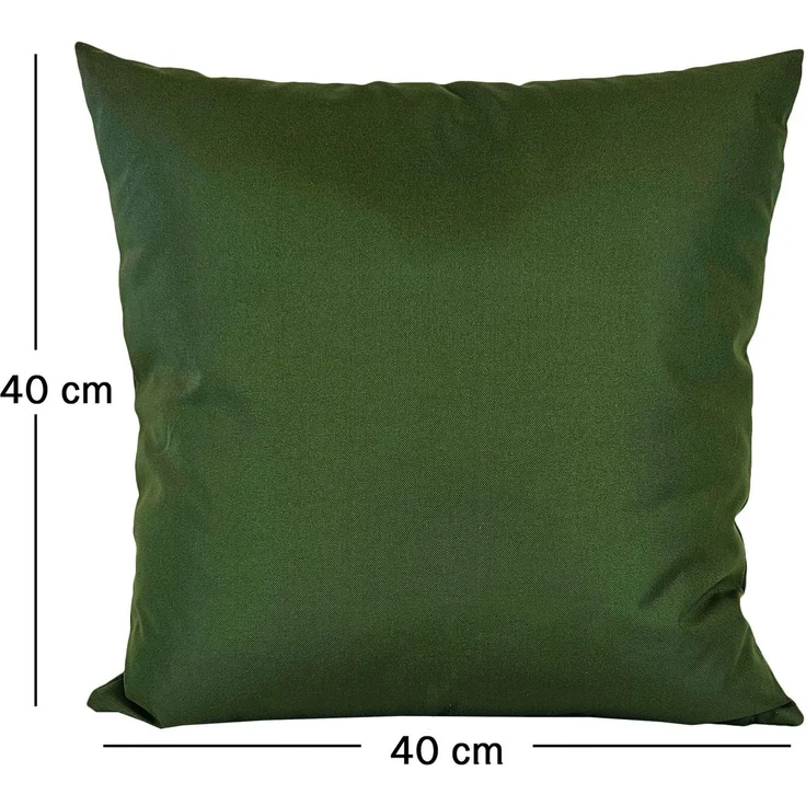 JACK Kissenbezüge 2er Set 40x40cm Outdoor Wasserfest, (2 Stück), 2x Kissenhülle, strapazierfähig, wasserabweisend, Innen & Außen – Bild 3