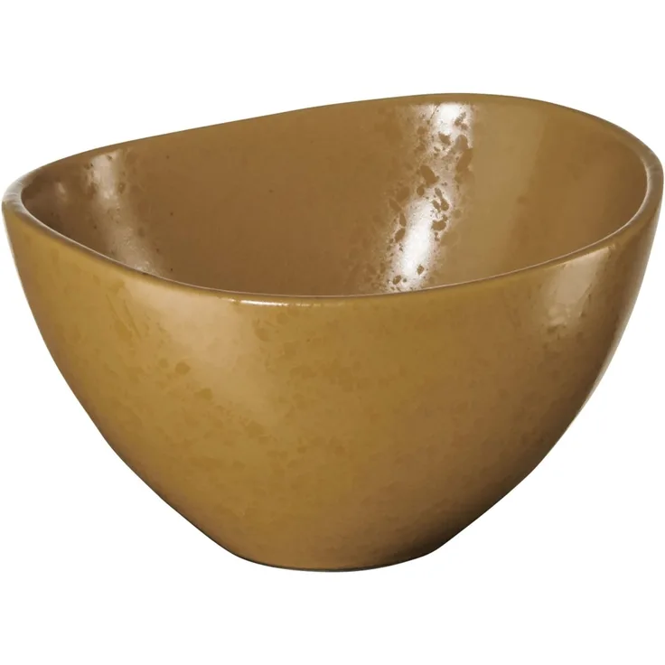 ASA Selection Cuba Ocra Schälchen, Müslischale, Müsli Schale, Schüssel, Steinzeug, Gelb, 10 cm, 1227429