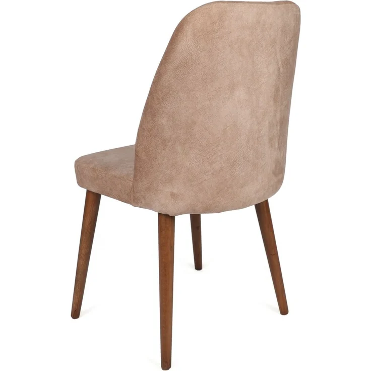 Skye Decor 'Alfa-463 V2' Stuhlset (2-teilig), Beige / Walnuss, 50 x 90 x 49 cm – Bild 3