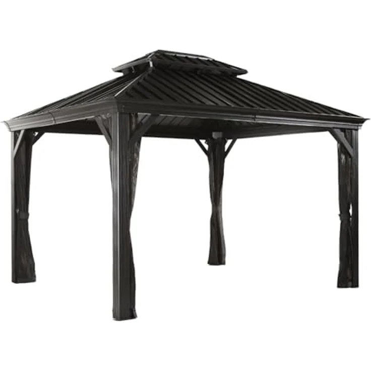 Messina 1012 | Pavillon mit festem Dach | mit – Bild 2