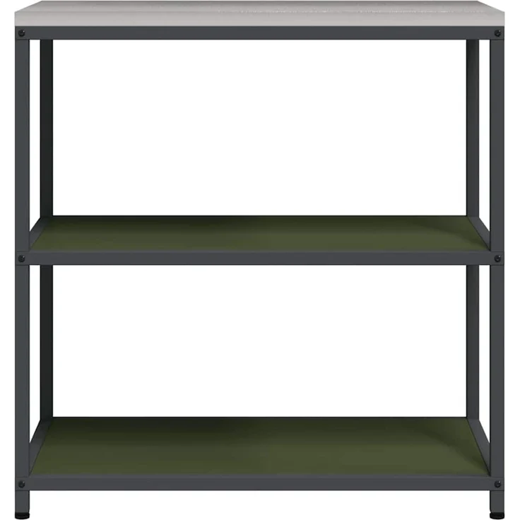 vidaXL Küchenregal HATTEM Olivgrün 90 x 50 x 92 cm Stahl 874957 – Bild 6
