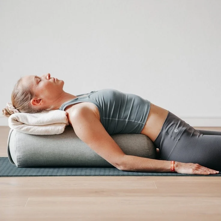 bodhi Yoga Bolster Yoga Bolster CLASSIC dobby mint – Bild 3