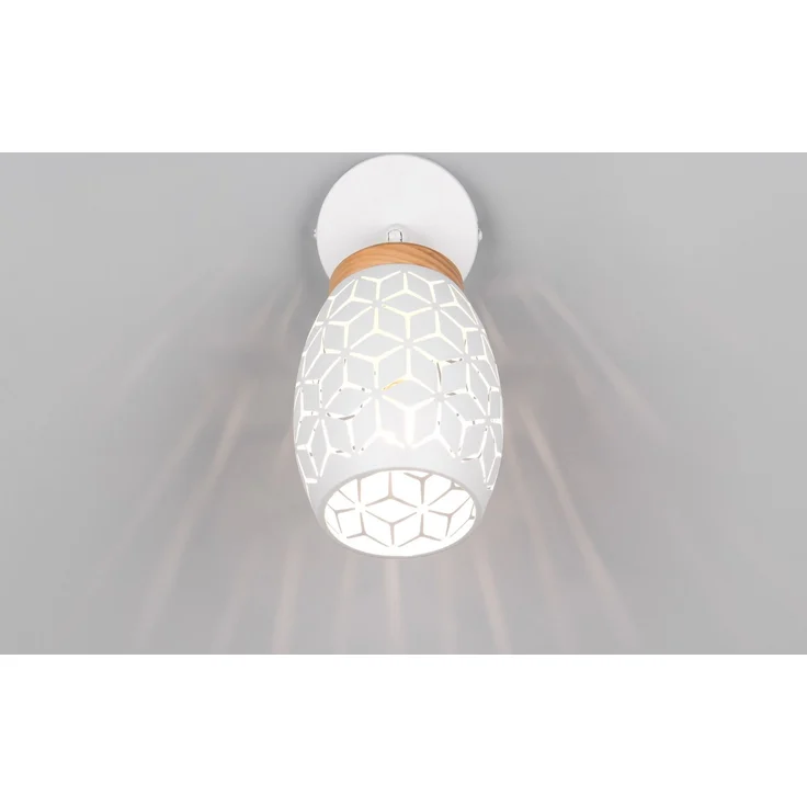 Trio Wandlampe 1er Spot Spot Bidar Ø 12 x 27 cm weiß matt – Bild 4