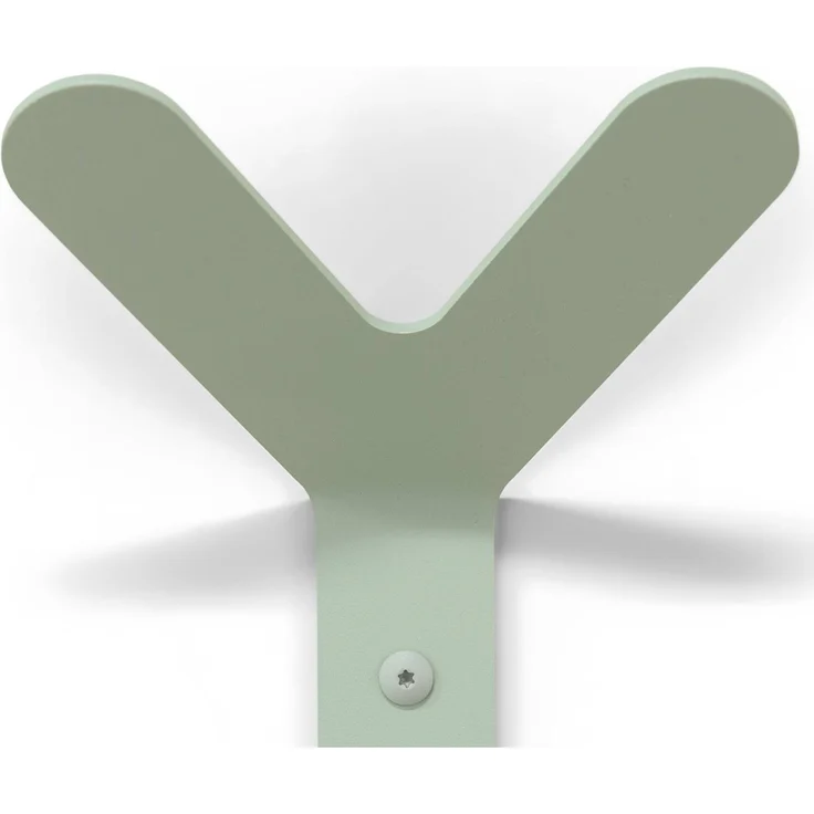 Spinder Design FRONDO Garderobe aus Stahl im modernen Farbton Dusty Green 66x8,5x37,5 cm – Bild 3