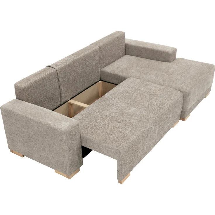 Mirjan24 Ecksofa Bicora (Farbe: Coral 45, Seite: Links - LC2), 85 x 140 x 240 cm – Bild 4