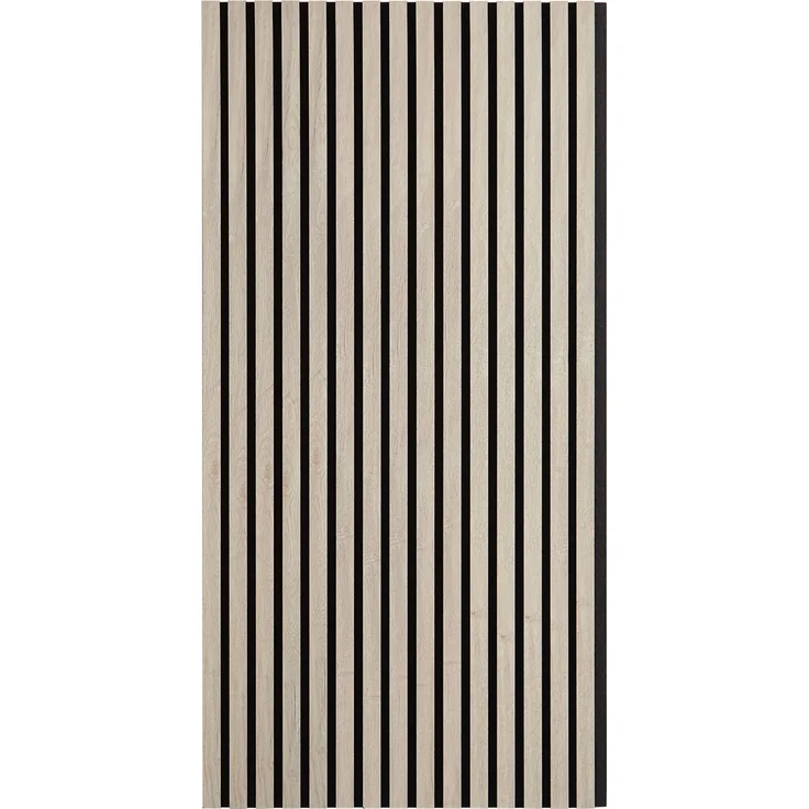 Akustikpaneel 60 x 120 cm 1 Stück Akustikpaneele Holz Grau Paneele Wandpaneele Deckenpaneele 3D Wandpaneel Wandverkleidung Dekorpaneel – Bild 1