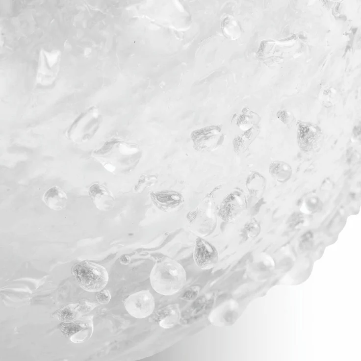 Casa Padrino Luxus Glas Vase Ø 26 x H. 24 cm - Mundgeblasene Blumenvase - Deko Blumenvase - Deko Accessoires - Deko Glas Vasen - Luxus Accessoires – Bild 4