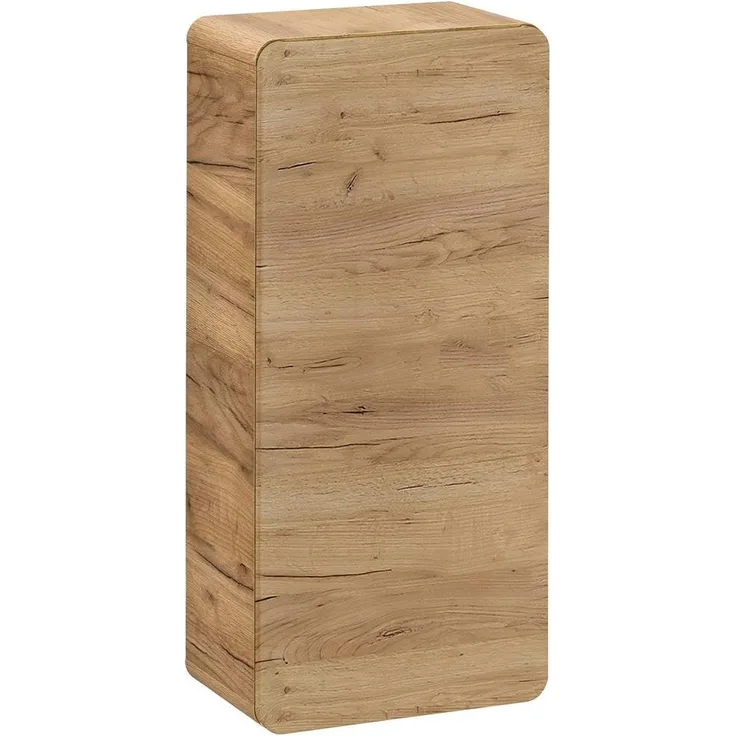 Badezimmer Hängeschrank LUTON-56-CRAFT, Wotan Eiche Nb. Nb, B/H/T ca. 35/75/22 cm