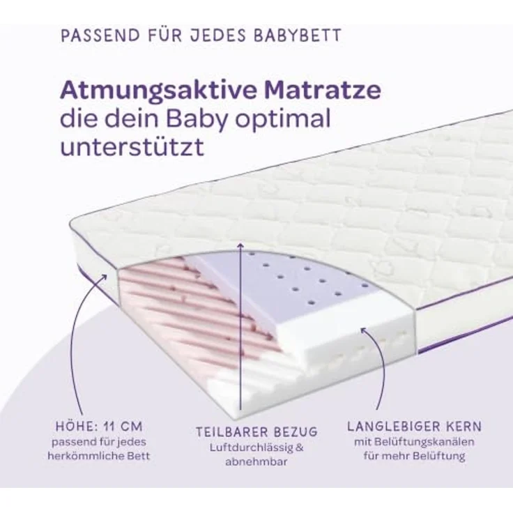 Träumeland 'Premium Polarstern' Kaltschaummatratze 70x140 cm – Bild 5