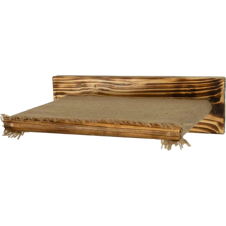 QLS Katzen-Kletterwand Geflammt & Lackiert, Wandliege Katzenliege Katzenbett Katzenregal und andere Elemente – Bild 5