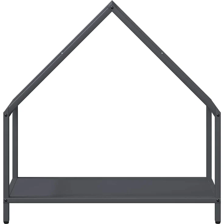 vidaXL Brennholzregal Anthrazit 60x25x60 cm Kaltgewalzter Stahl 864305 – Bild 4