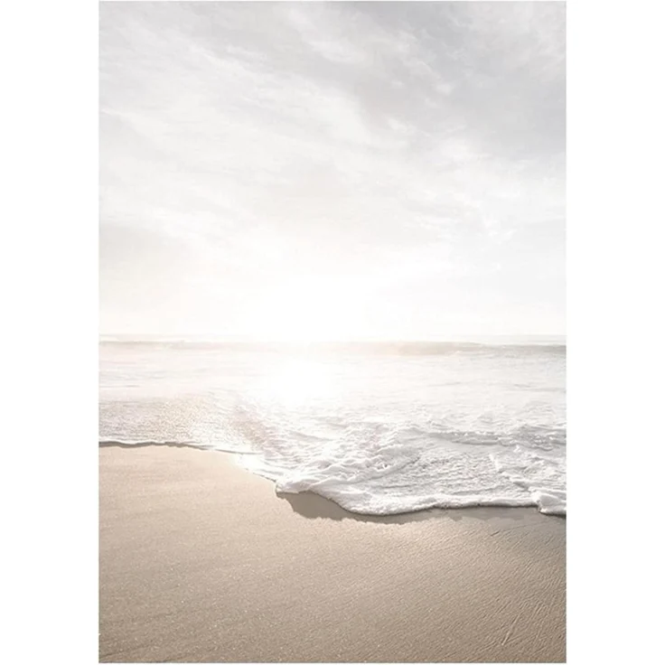 3er Poster Set Sonnenuntergang Strand Wandbilder ohne Rahmen 40x50cm – Bild 5