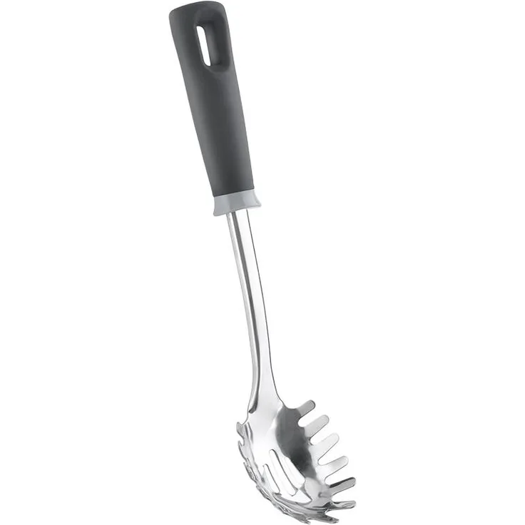 Metaltex 239020000 MAXIMO Spaghettilöffel INOX, 30 cm / Nudellöffel / Pastalöffel