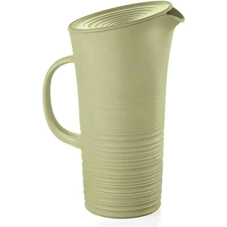Guzzini Karaffe mit Deckel Tierra Light green