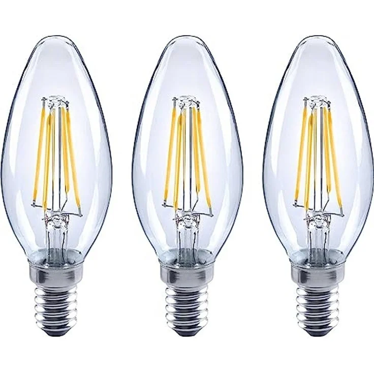 Sygonix LED-Leuchtmittel Sygonix SY-4945174 LED EEK E (A - G) E14 Kerzenform 4 W = 40 W Warmwei – Bild 1