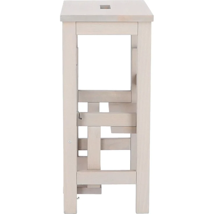 Trittleiter Tritthocker SOHO Buche hellgrau lackiert, von Jan Kurtz – Bild 2
