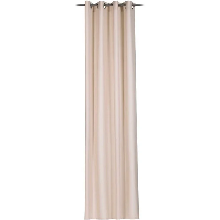 Gözze 'LINUS' Ösenvorhang, 100% Polyester elfenbein, 140x245 cm – Bild 4