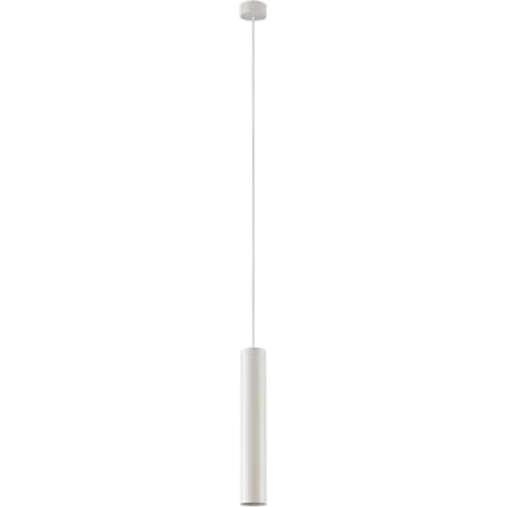 ARCCHIO Ejona Pendelleuchte, weiß, Aluminium, Höhe 35 cm, GU10 Fassung, inkl. weißem und schwarzem Reflektor – Bild 1
