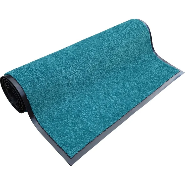 Waschbare Fußmatte Wash & Clean - petrol - 60x180x0,7cm – Bild 4