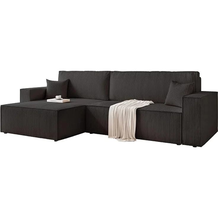 Komfortables XL-Ecksofa mit Schlaffunktion und Stauraum – Bild 4