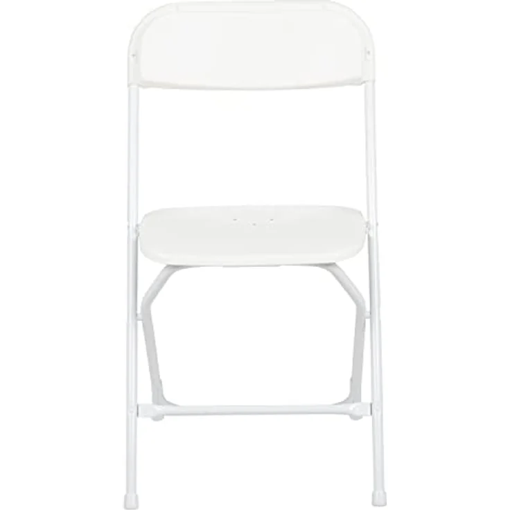 Flash Furniture Klappstuhl HERCULES aus Kunststoff – Leichter Stuhl zum Klappen für Gäste oder Veranstaltungen – Praktischer Küchenstuhl auch für draußen geeignet – 10er-Set – Weiß – Bild 15