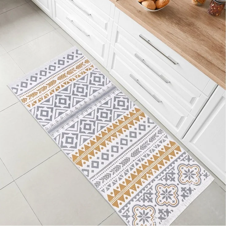 Jimri Teppich Kelim, Läufer, Wohnzimmer Teppich Flur Läufer – Bild 1
