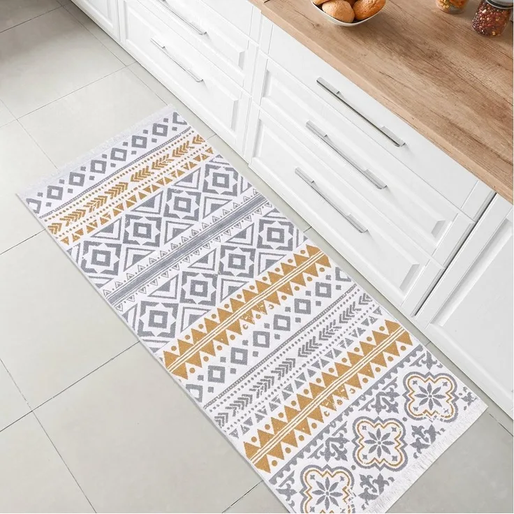 Jimri Teppich Kelim, Läufer, Wohnzimmer Teppich Flur Läufer