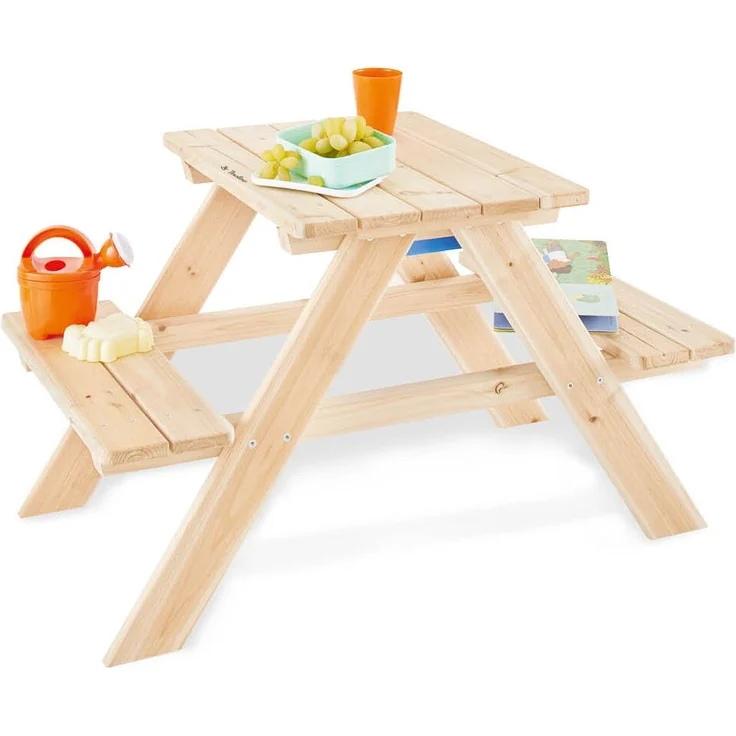 Kindersitzgarnitur „Matsch-Nicki für 2”, natur – Bild 5