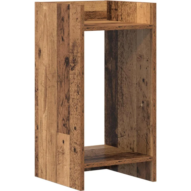 vidaXL Pflanzenständer 2 stk. Altholz 30 x 30 x 60 cm Holzwerkstoff 899607 – Bild 5