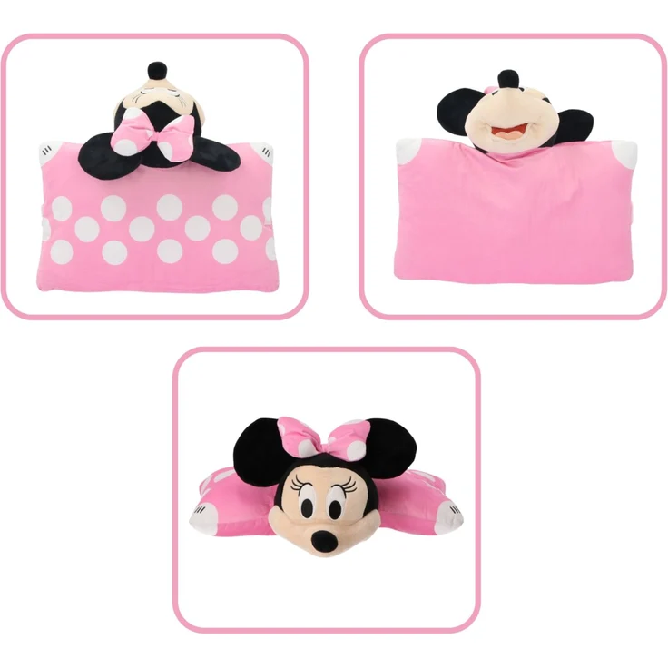Disney Minnie Mouse Kissen Playfriend 35 x 30 cm Dekokissen für Kinderzimmer – Bild 3