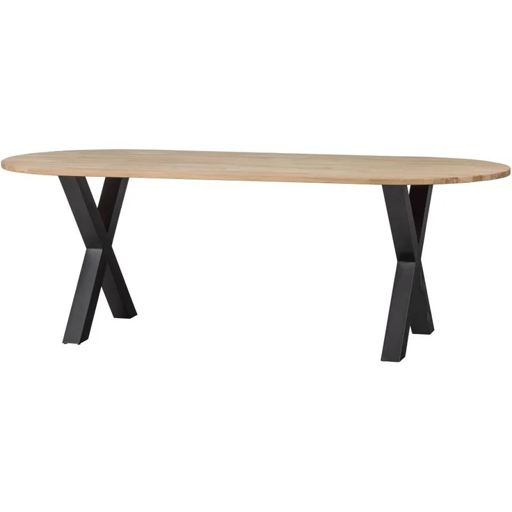 Woood Tisch Tablo Oval Eiche [fsc] Alkmaar Leg