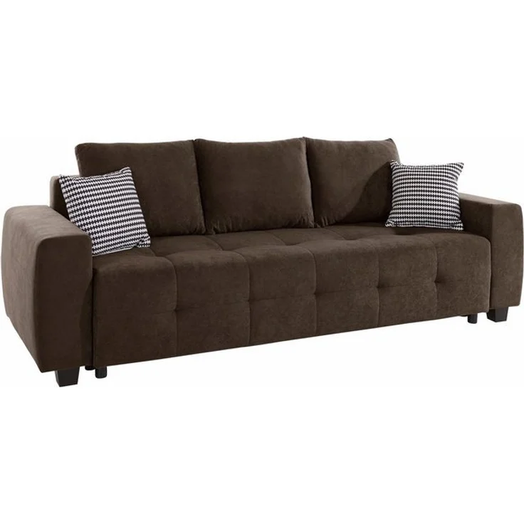 COLLECTION AB Schlafsofa Bella, mit Bettfunktion und Bettkasten, inkl. loser Rücken- und Zierkissen – Bild 4
