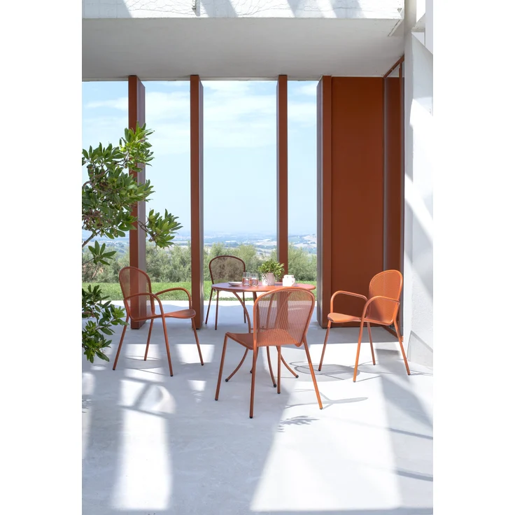 2er Set Ronda X Gartenstuhl grau – Bild 2