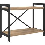 vidaXL Bücherregal Artisan-Eiche 60 x 30 x 50 cm Holzwerkstoff 868406