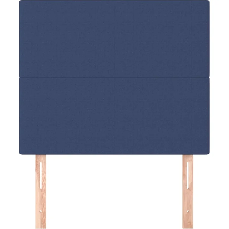 vidaXL Kopfteile 2 Stk. Blau 80 x 5 x 78/88 cm Stoff 3116032 – Bild 3