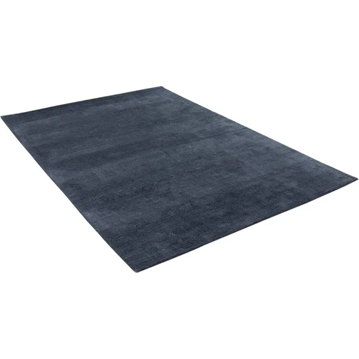 TOM TAILOR HOME Teppich Powder uni, rechteckig, Höhe: 12 mm, Uni-Farben, besonders weich und flauschig