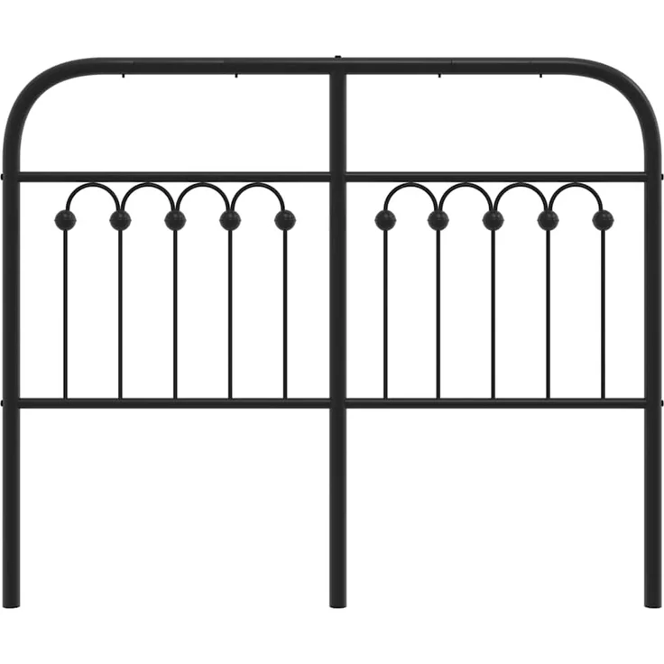 vidaXL Ersatz-Kopfteil Metall Schwarz 120 cm (Art-Nr 376631) – Bild 4