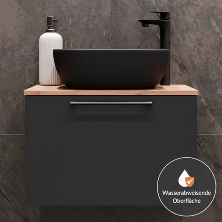 Planetmöbel Badmöbel-Set Astra, (Badezimmer Möbel im modernen Design, 2-St), Badezimmer Möbel im modernen Design – Bild 5