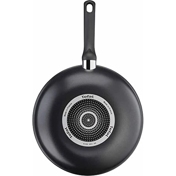 Tefal 'Day by Day' Wok mit Temperaturanzeiger, Aluminium schwarz, Ø 28 cm – Bild 4