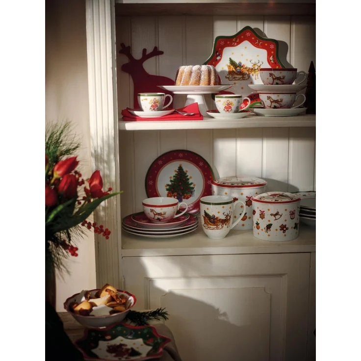 Hutschenreuther Espressotasse Happy Wintertime Weihnachtsgeschirr, Porzellan, 0,10 L – Bild 3