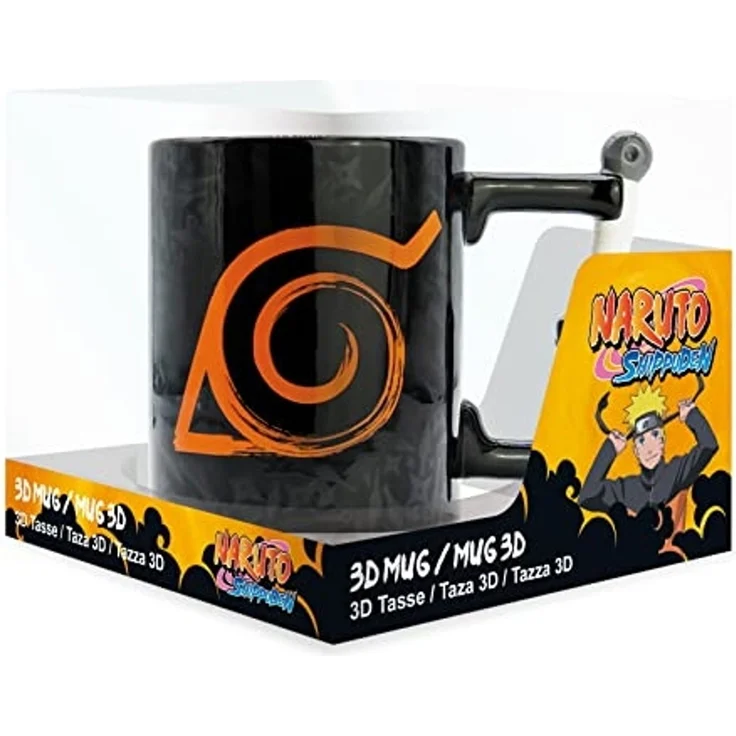 ABYstyle Tasse NARUTO SHIPPUDEN - Tasse 3D handle - Kunai Konoha – Bild 4