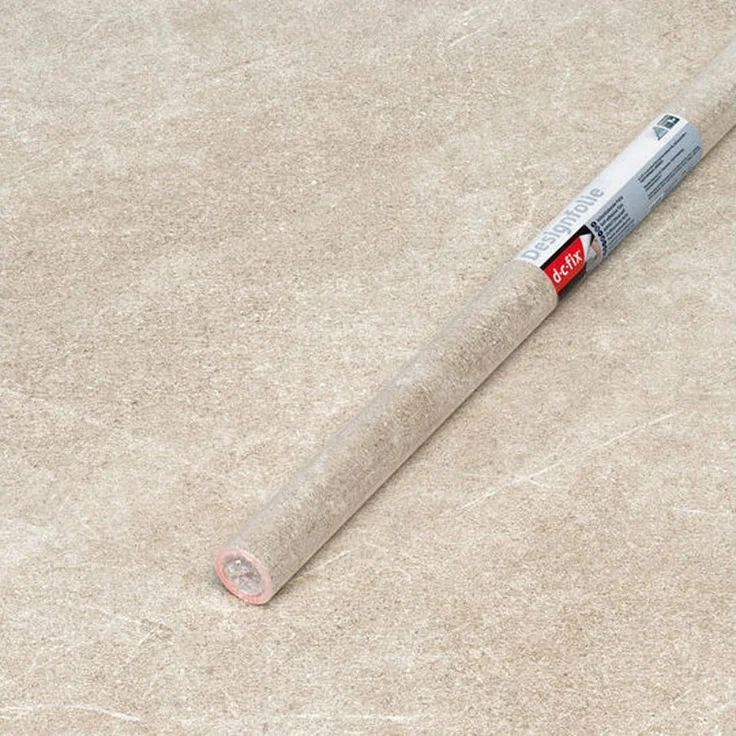 d-c-fix Möbelfolie 10€/qm selbstklebende Folie Betonoptik beige Klebefolie Küche Möbel, Hochwertige Dekofolie - Zuschneidbar & rückstandslos entfernbar – Bild 2