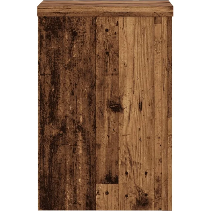 vidaXL Pflanzenständer 2 Stk. Altholz-Optik 20x20x30 cm Holzwerkstoff 852904 – Bild 6