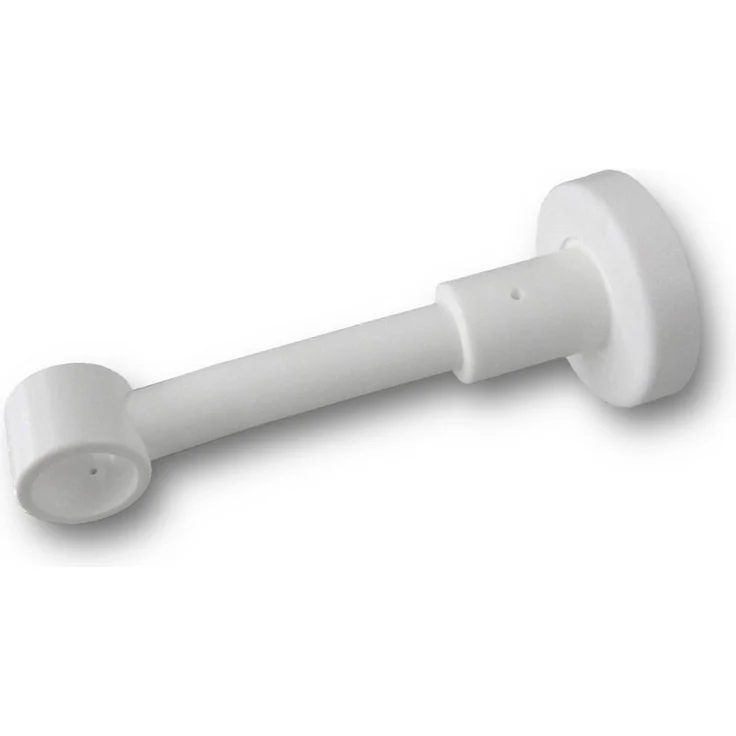 nodeko Gardinenstangenhalter Träger für Gardinenstangen und Vorhangstangen, Passend für Stangen und Rohre mit einem Durchmesser von 20 mm, (inklusive Befestigungsmaterial), Wandhalterung für Rohre Ø 20 mm – Bild 2