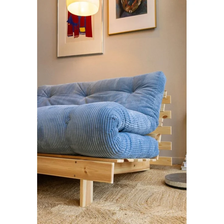 Schlafsofa Klappsofa ROOTS 140 Cord Hazy Blue von KARUP – Bild 9