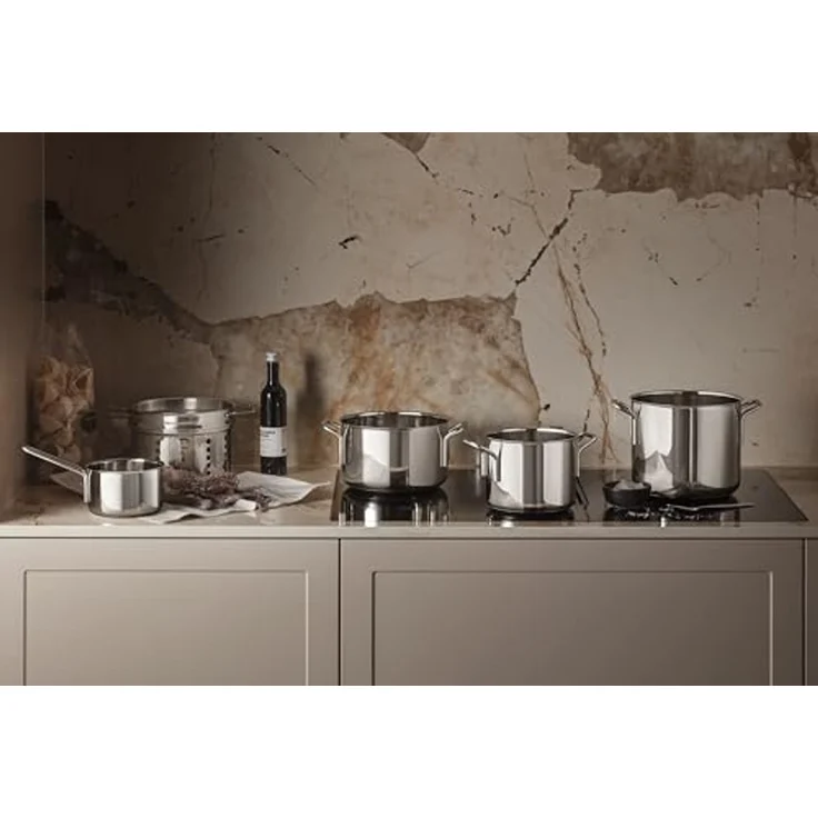 Eva Solo Topf-Set Eva Trio, Edelstahl (5-teilig, 5-tlg), induktionsgeeignet – Bild 2