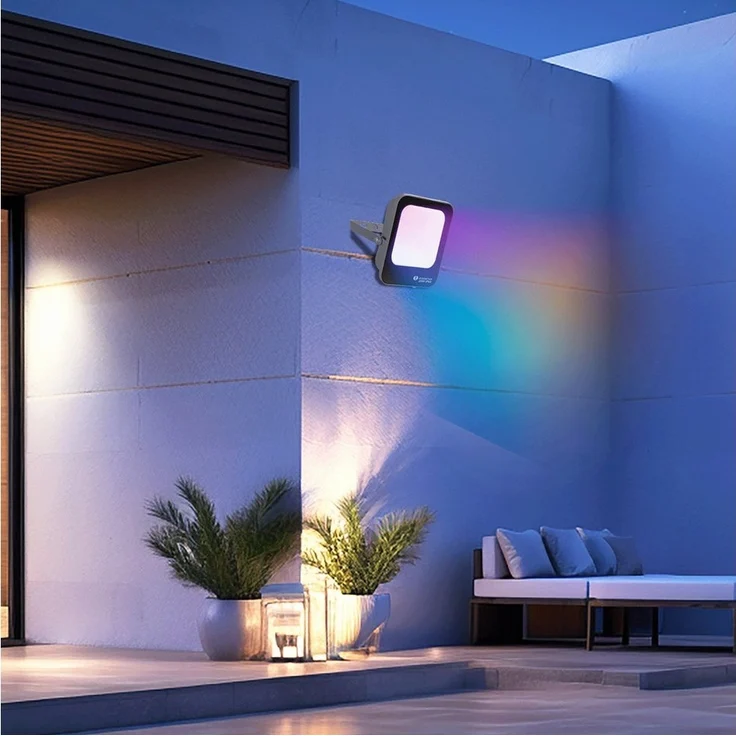 20w Smart LED RGB Fluter Strahler Bluetooth mit APP oder Fernbedienung Steuerung Dimmbar – Bild 3