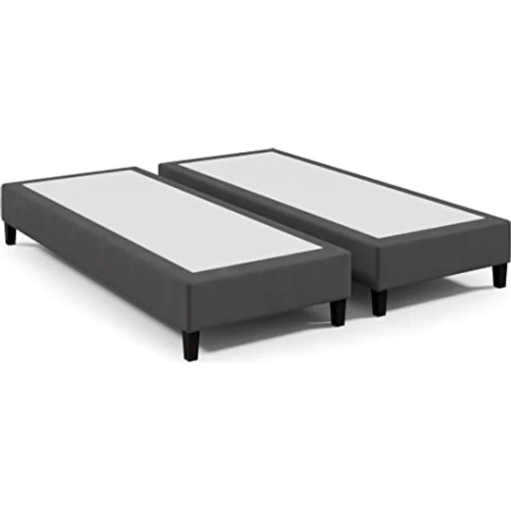 Best for Home Boxspringbett Hotelbett, Gästebett, Rahmenbett, Einzelbett, Bettgestell, Massivholz (Seniorebett, Matratze, Jugendbett, Kinderbett, 70x200 80x200 90x200 100x200 cm), Komfortbett, Boxspringgestell, TOP Preis-Leistungs-Verhältnis – Bild 3