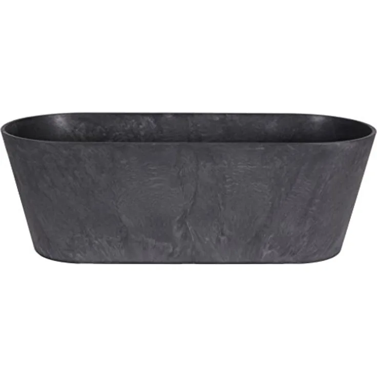Artstone Blumenkasten Claire L55cm Farbe schwarz Länge 55 cm