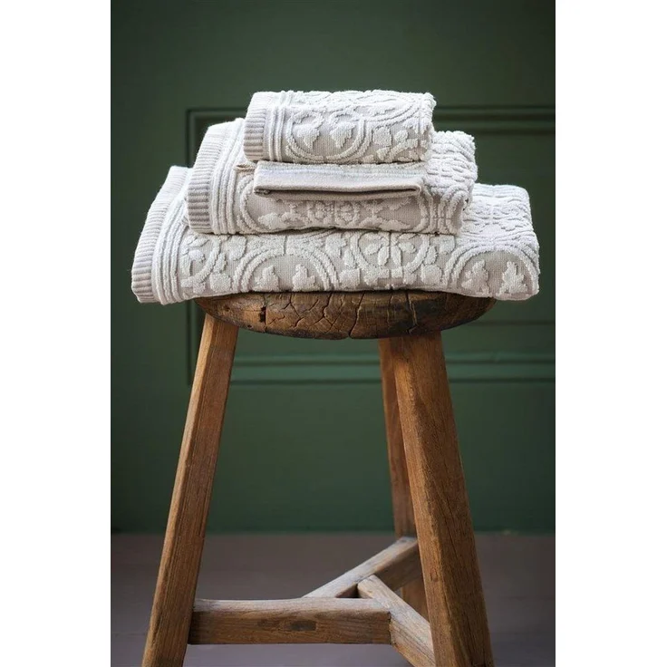 PiP Studio Handtuch Tile Pip Khaki 16X22 Set A 3 Khaki 100% Cotton, terry, 500 GSM 16, Baumwolle (1-St), Handtuch Frottetuch – Bild 3
